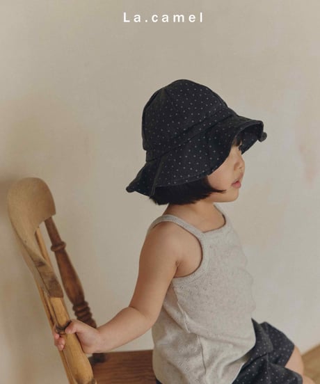 7[予約]La.camel vanilla camisole