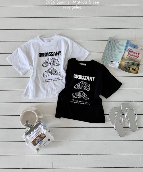 48[予約]matilda&lee croissant tee
