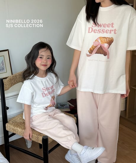 [即納]ninibello dessert short sleeve t-shirt(adult)