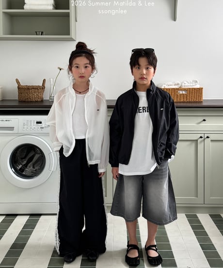 89[予約]matilda&lee see through windbreaker