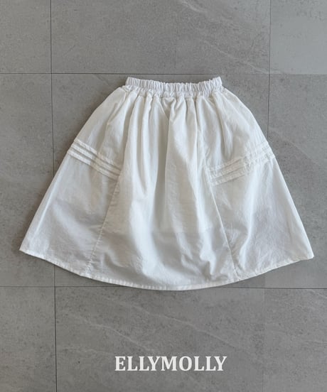 51[予約]ELLYMOLLY blanche long skirt