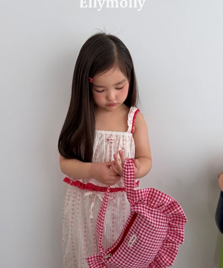 124[予約]ELLYMOLLY mini frill bag