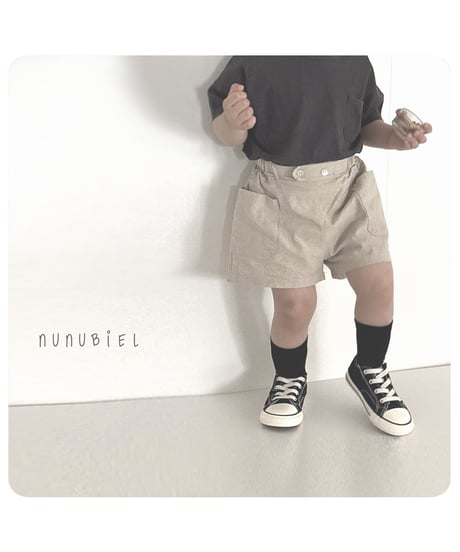 79[予約]nunubiel buckle pants