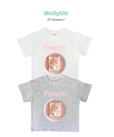 18[予約]Mollybin peach t