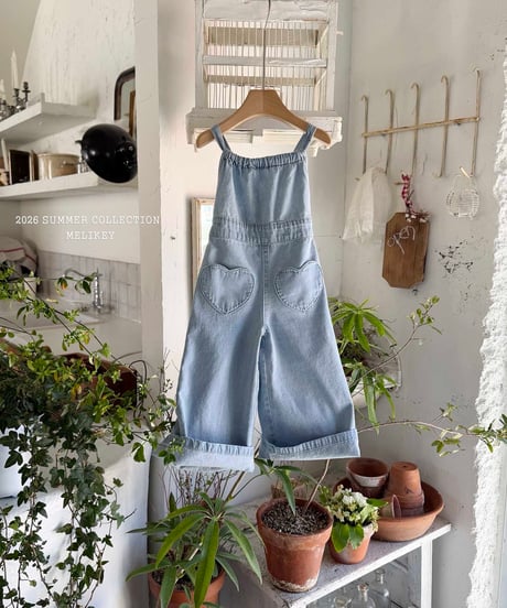 51[予約]melikey pocket suspender suit