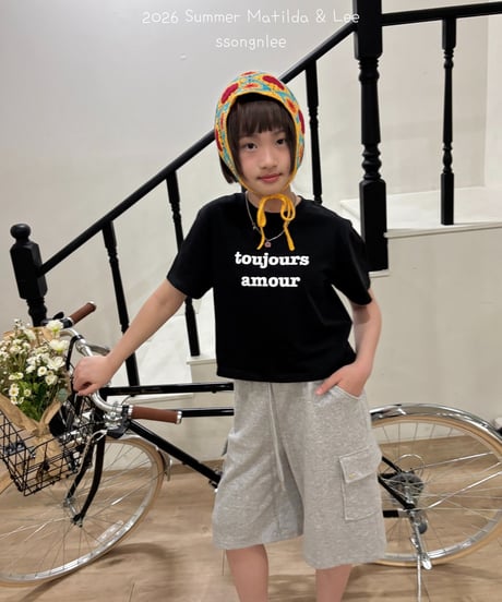 63[予約]matilda&lee cargo bermuda shorts