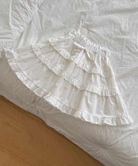 62[予約]ninibello peony cancan skirt