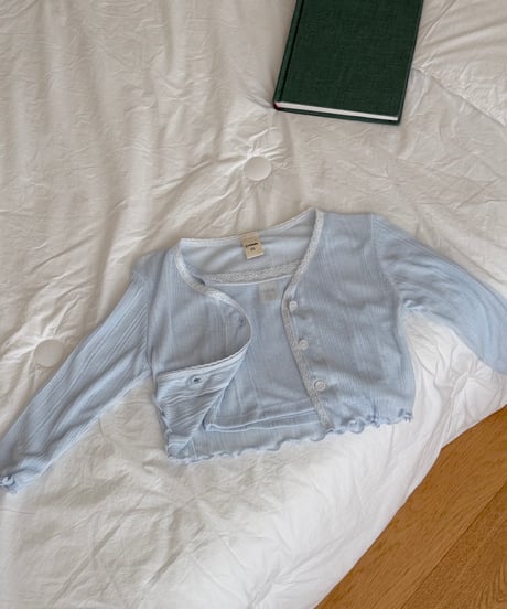 25[予約]ninibello sherbet sleeveless cardigan set