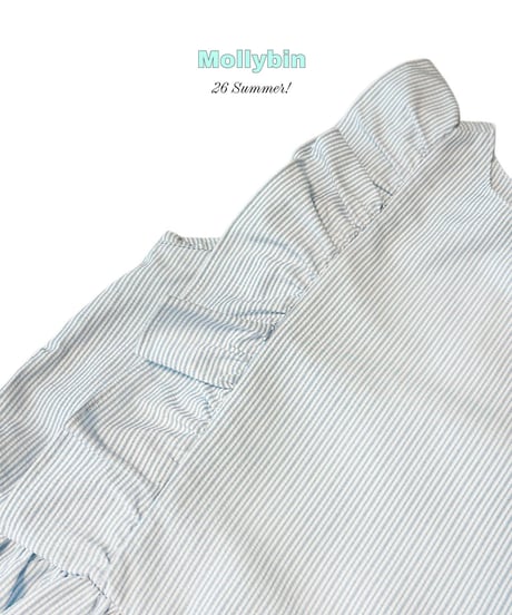 5[予約]Mollybin bubble frill ops