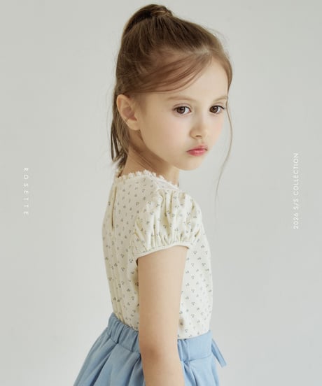 4[予約]ROSETTE tulip puff t-shirt(JS有)
