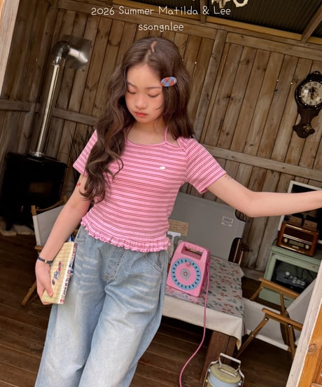19[予約]matilda&lee ruffle halter neck