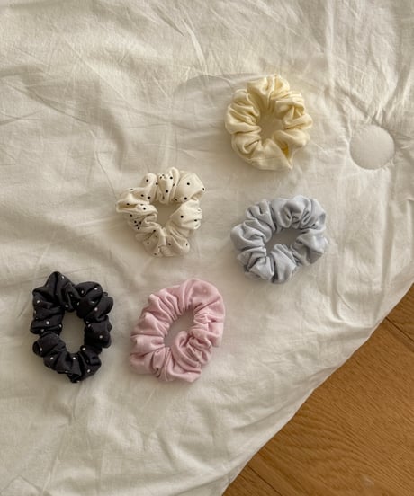 78[予約]ninibello dot scrunchie