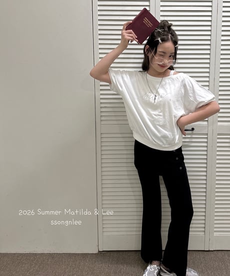 59[予約]matilda&lee layered boot cut