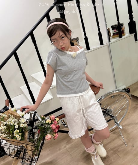 66[予約]matilda&lee lace pants