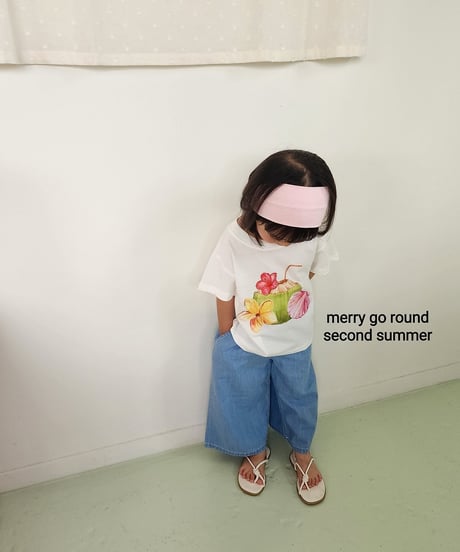 56[予約]merry go round coconut t-shirt