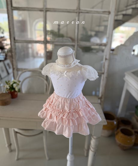 7[予約]marron yvonne t-shirt(XS-L)