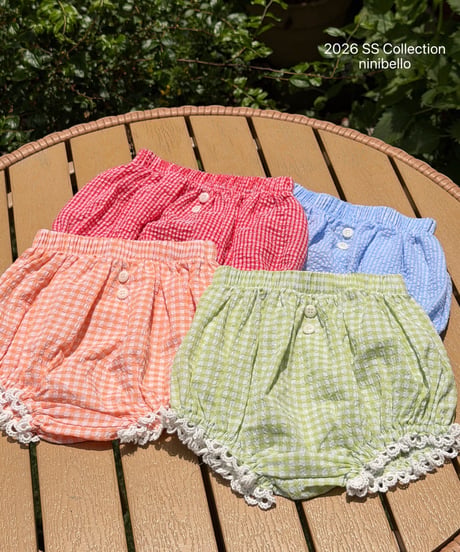 103[予約]ninibello sour lace bloomers(baby)