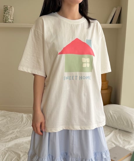 12[予約]ninibello sweet home short sleeve tee(adult)