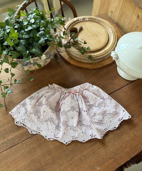25[予約]marron lilac skirt(XS-L)