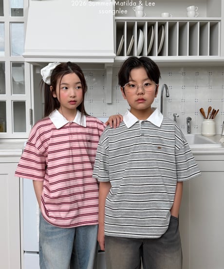 51[予約]matilda&lee classic collar tee