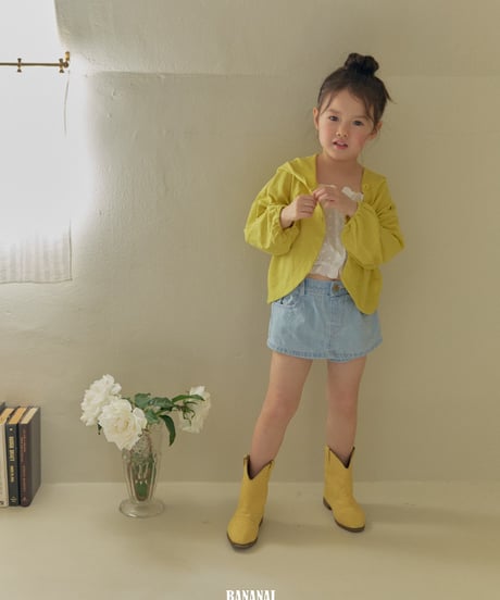 3[予約]BANANAJ nari hood cardigan
