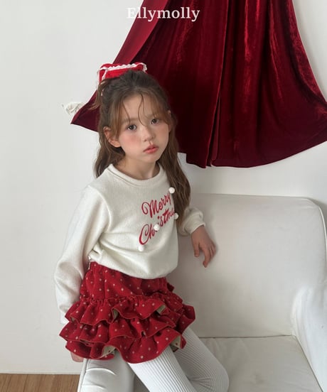 [即納]ELLYMOLLY pearl merry tee