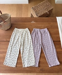 25[予約]ohho mare pleated pants
