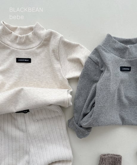 11[予約]blackbean peach polar bebe tee(baby)