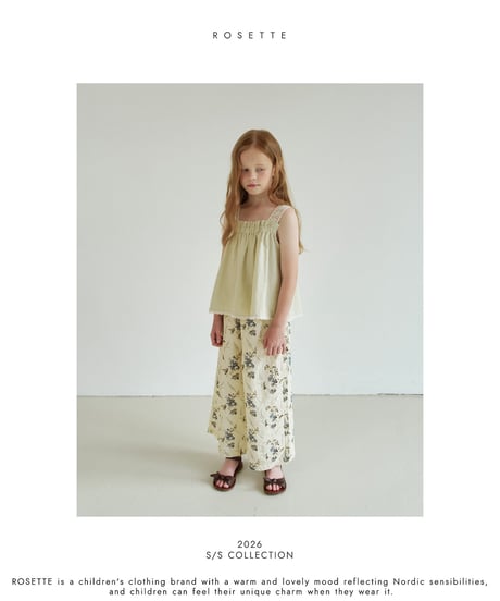 18[予約]ROSETTE fran pants