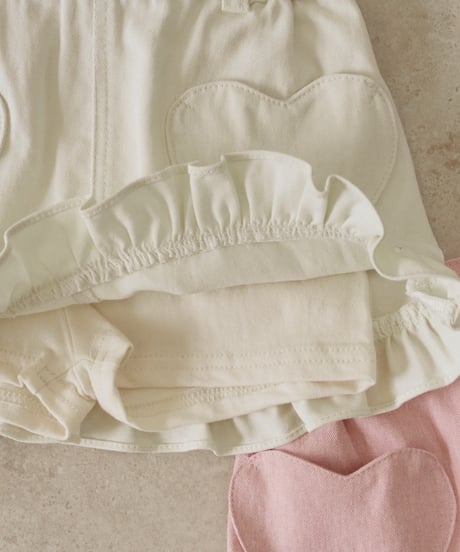 28[予約]momoann frill heart skirt