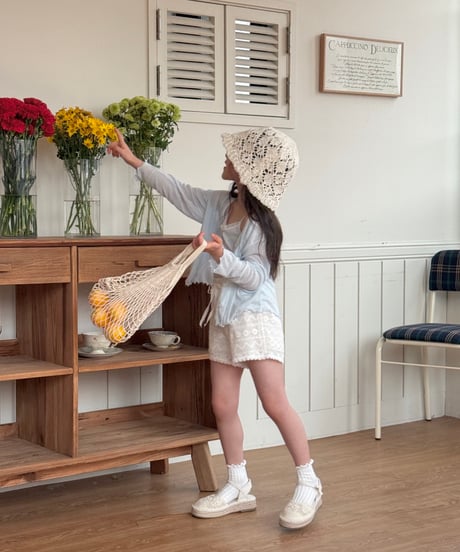 56[予約]ninibello crochet shorts