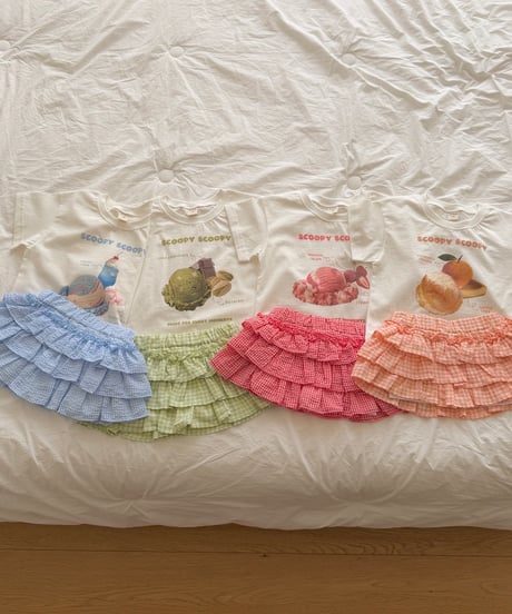 106[予約]ninibello scoop scoop short sleeve t-shirt(baby)
