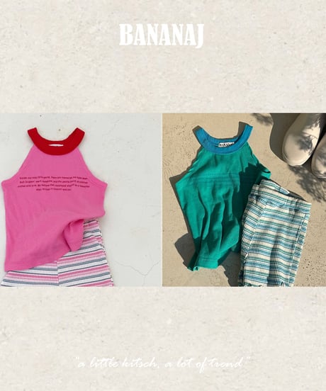 54[予約]BANANAJ wrinkle top