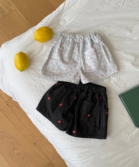 66[予約]ninibello berry garden pants