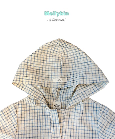 10[予約]Mollybin salty hood bl