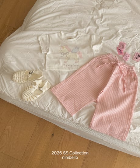 47[予約]ninibello lounge cotton pants
