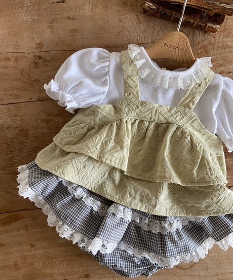 17[予約]anneshirley tiffany tiered vest