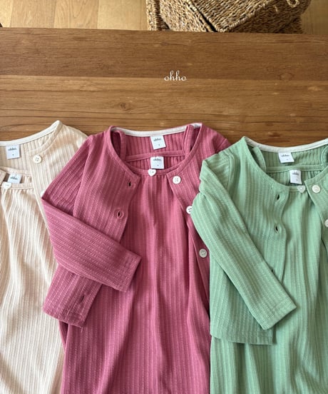 23[予約]ohho fruit sleeveless ops