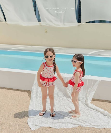 77[予約]melikey berry swim set
