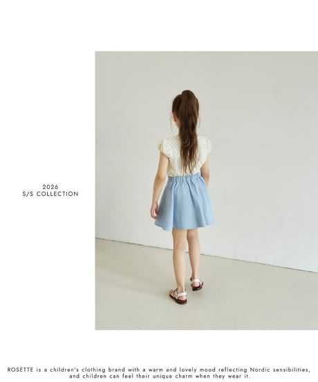 16[予約]ROSETTE pocari skirt(JS有)