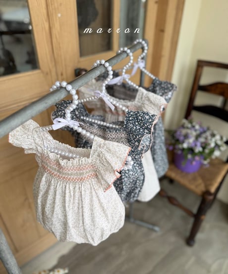 38[予約]marron sunset suit(6-18m)