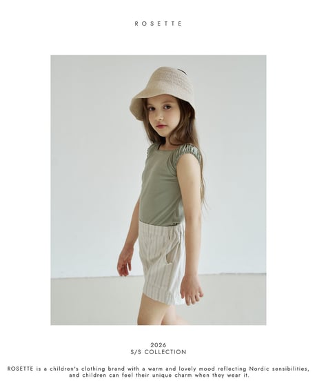 24[予約]ROSETTE eden shorts
