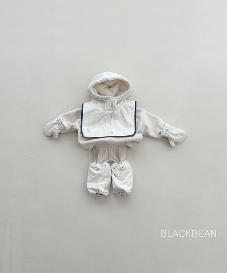 45[予約]blackbean baba padded warmer(kids)