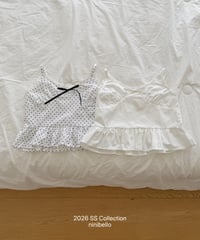 93[予約]ninibello labian tank top blouse