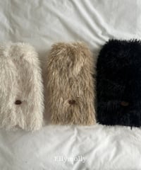 [即納]ELLYMOLLY fur warmer