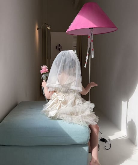 5[予約]aiai white veil princess dress