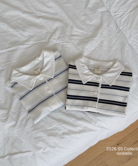 19[予約]ninibello pocky collar tee