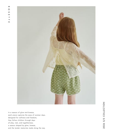 21[予約]ROSETTE leaf shorts