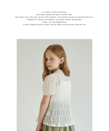 13[予約]ROSETTE hazel blouse
