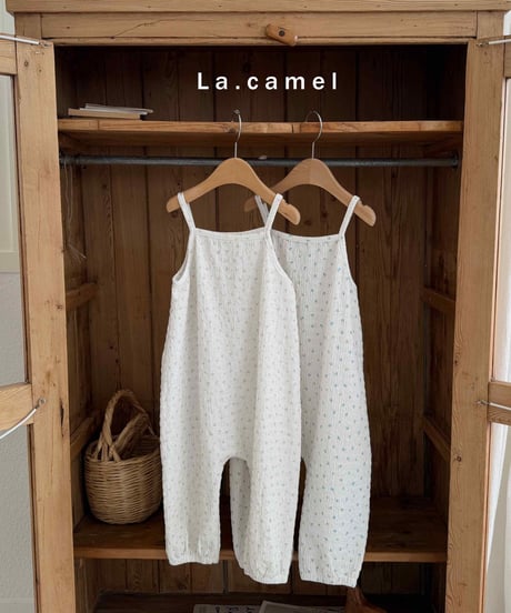 1[予約]La.camel lilly overall